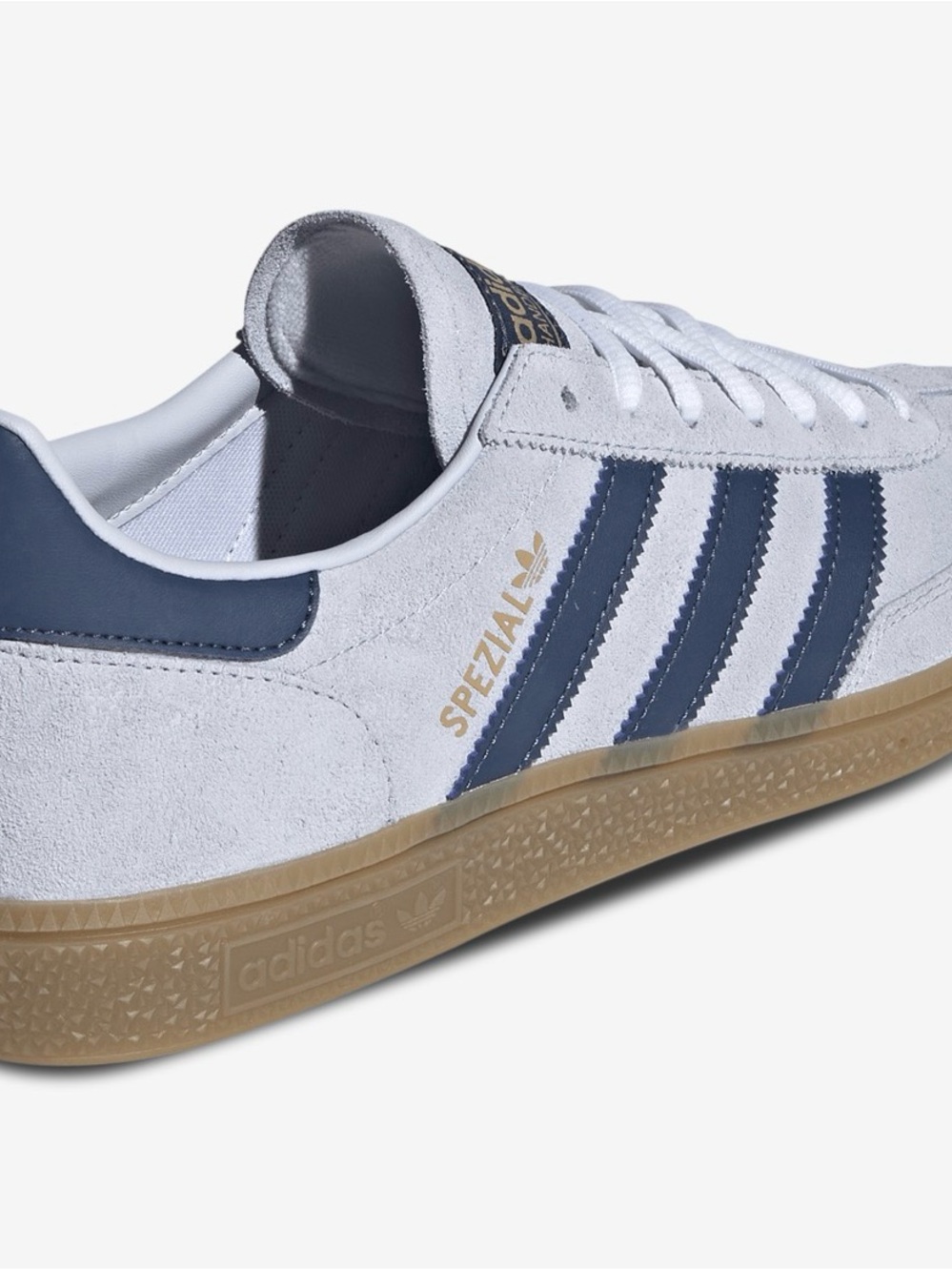adidas Italy Handball Spezial Navy/Sky Blue Sneaker with Gum Sole